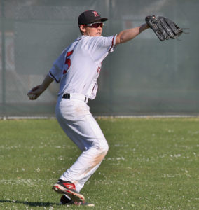 James Thompson launches one from left field