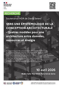 Soutenance HDR
EVCAU
David Serrero