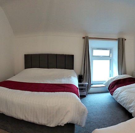 Holiday home bedroom Dunkineely Donegal