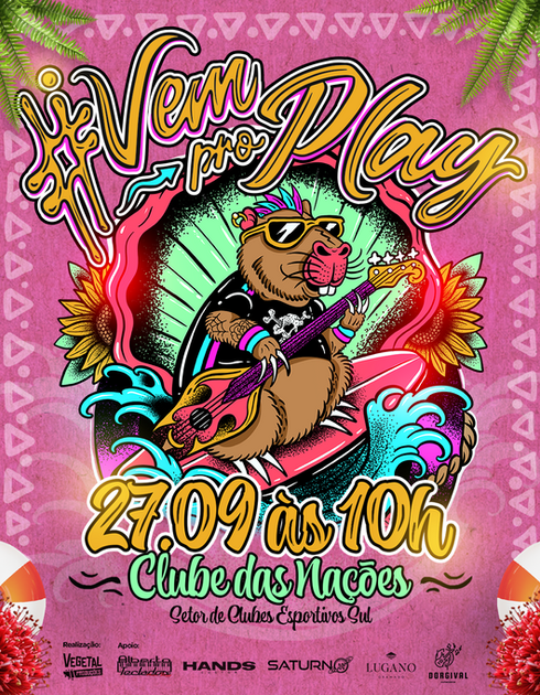 Flyer Oficial do #VEMPROPLAY