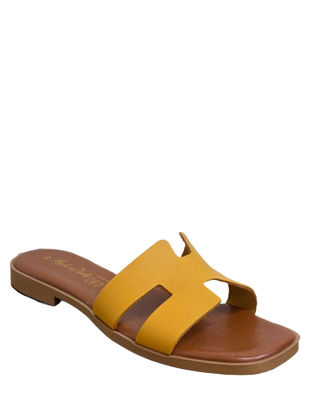 L’ Artigiano Toscano H 712 pelle giallo