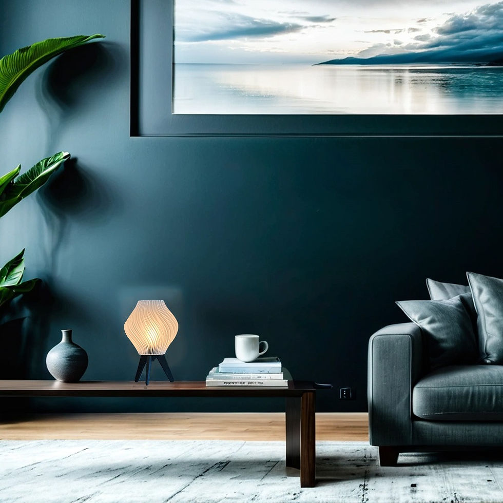 Küçük resim: Masa Lambası - Fırtına Dekoratif Işık