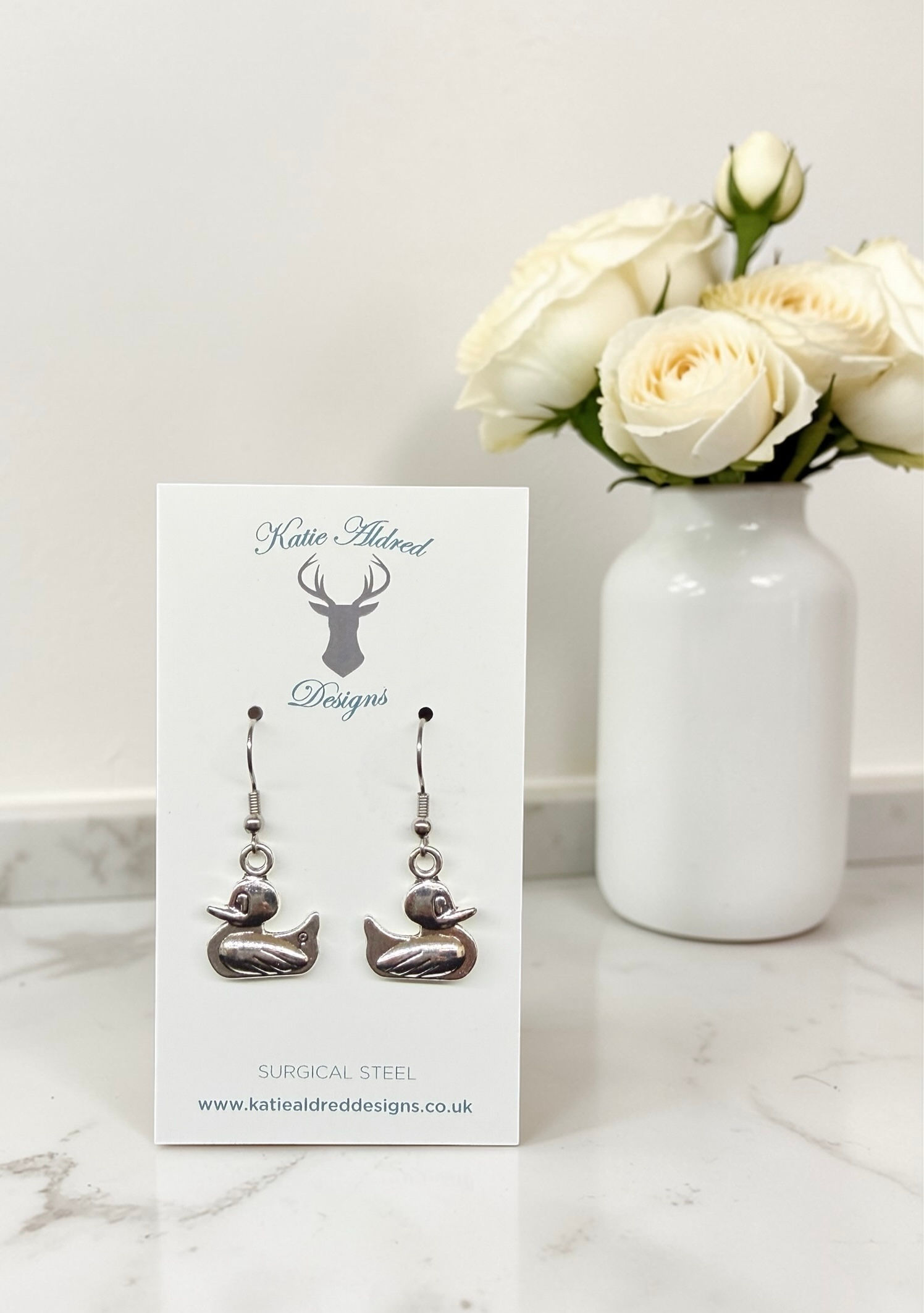 Charm Earrings - Hook-a-Duck