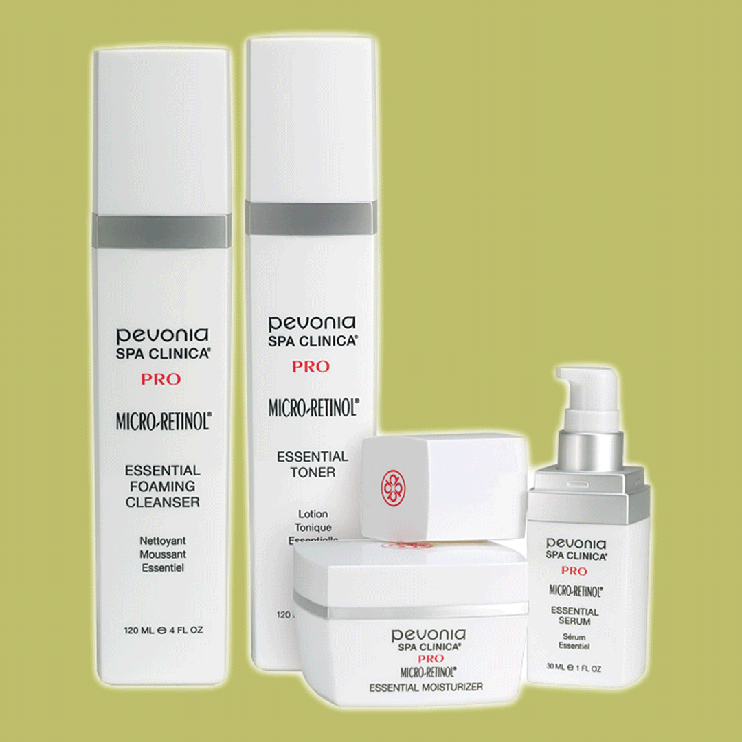 micro-retinol facial product