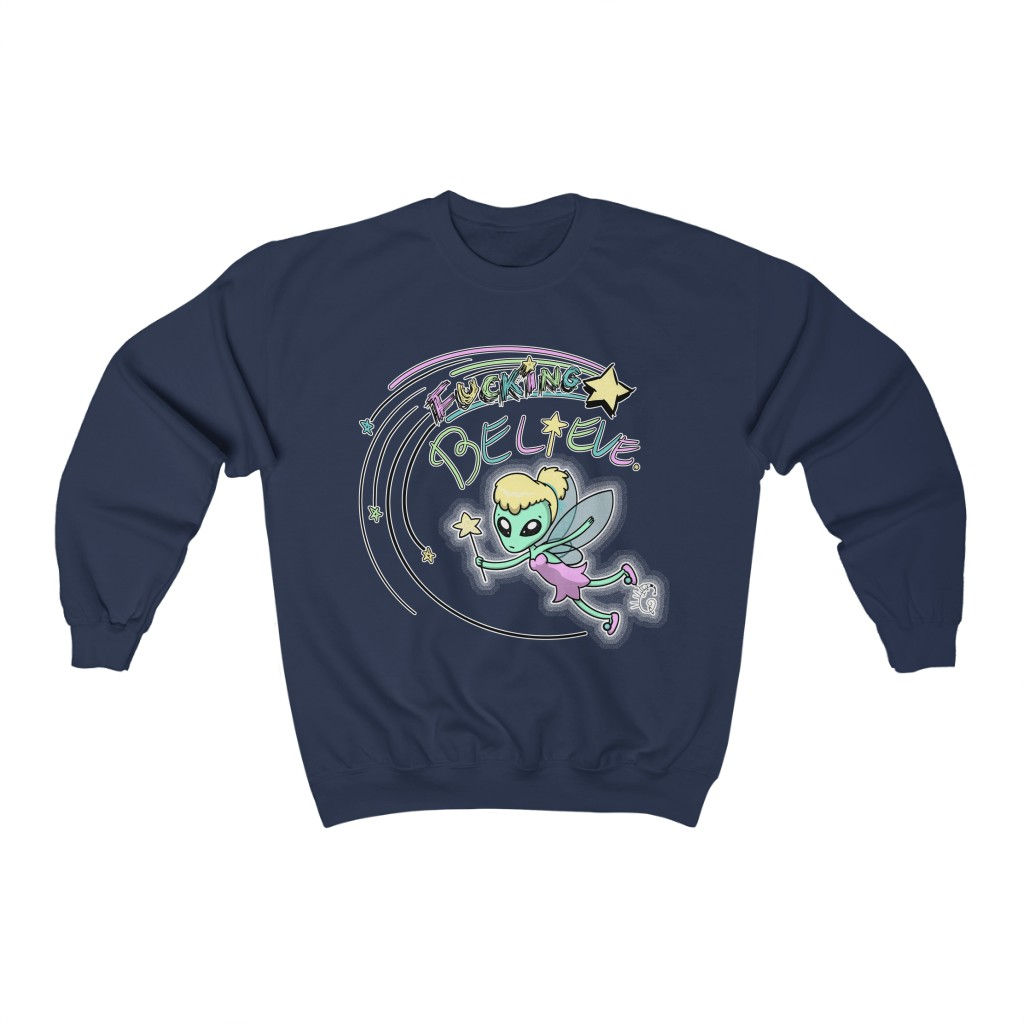 Unisex Heavy Blend™ Crewneck Sweatshirt - I F*N Believe