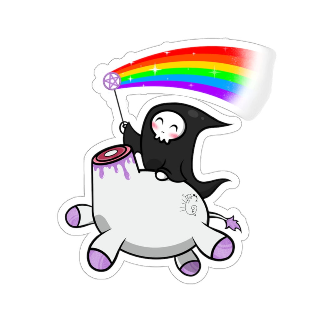 Little Ray of Death - Without Words Sticker