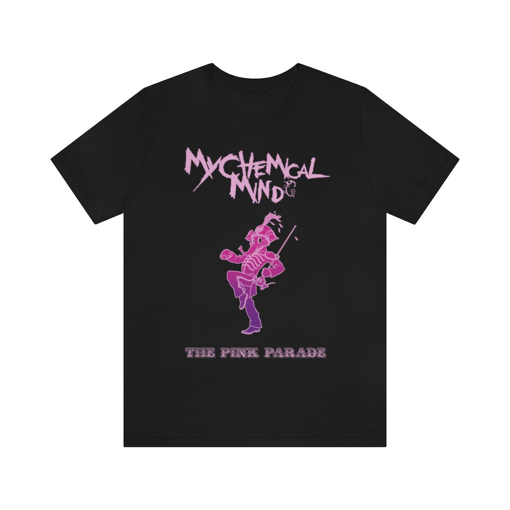 Unisex Jersey Short Sleeve Tee - My Chemical Mind Pink Parade