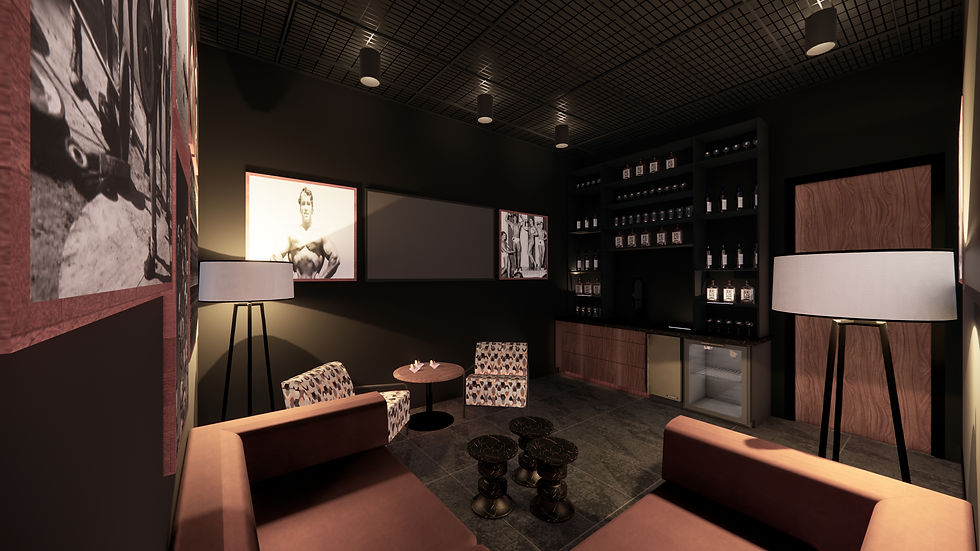 3D Rendering - Speak Easy