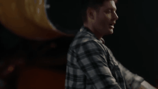 SPN Dean Riding Larry