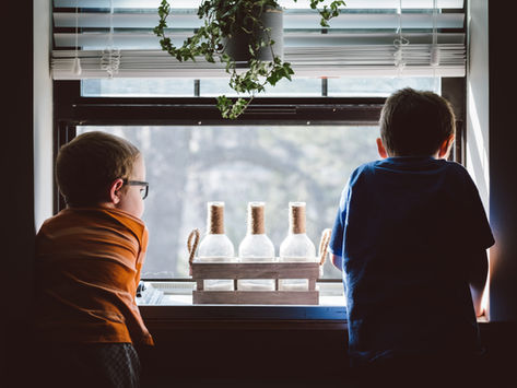 Life in a Crowded Fishbowl:
Navigating COVID-19 Quarantine with Children