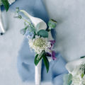 Locally Grown Calla Lily Boutonnière 