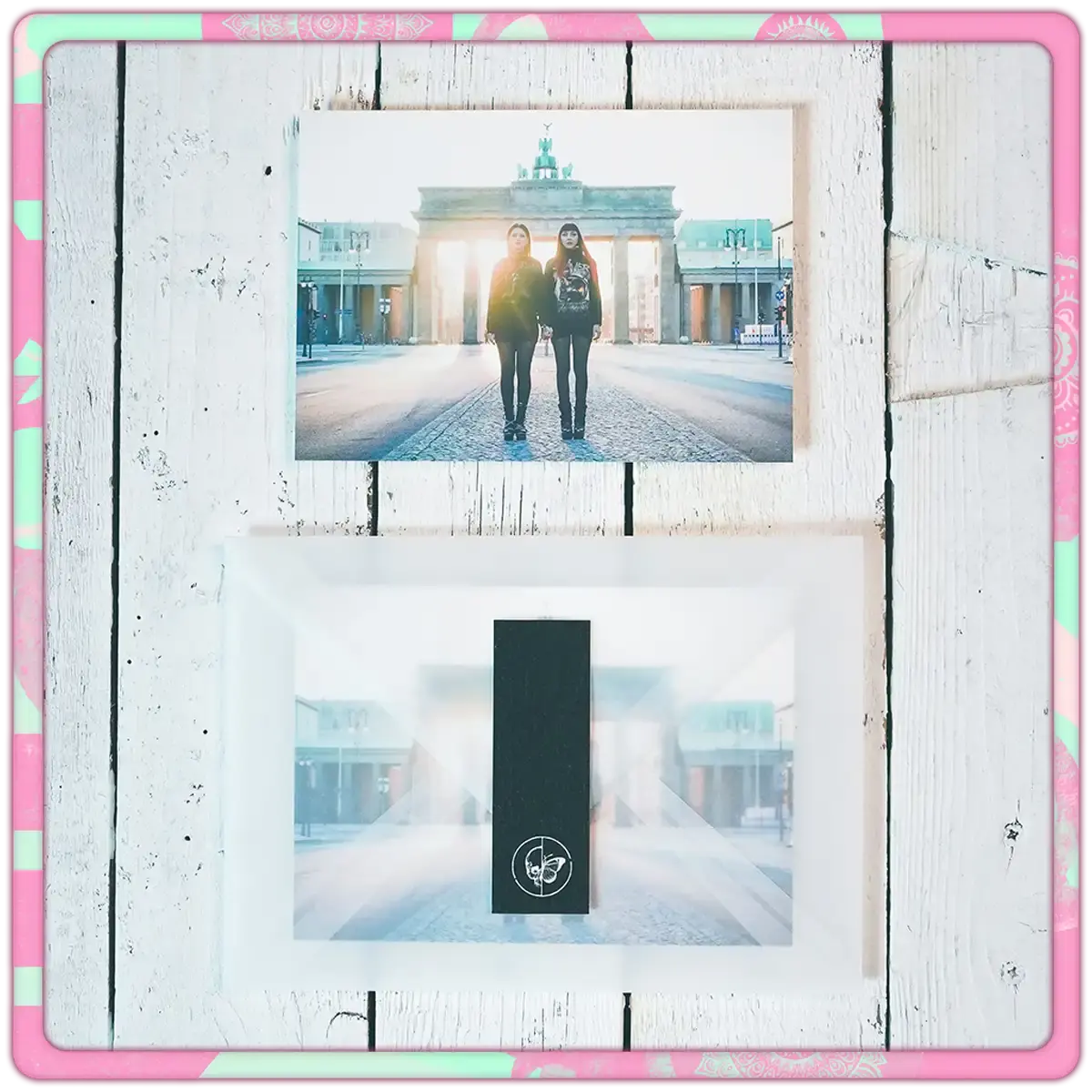 Autogrammkarte Brandenburger Tor