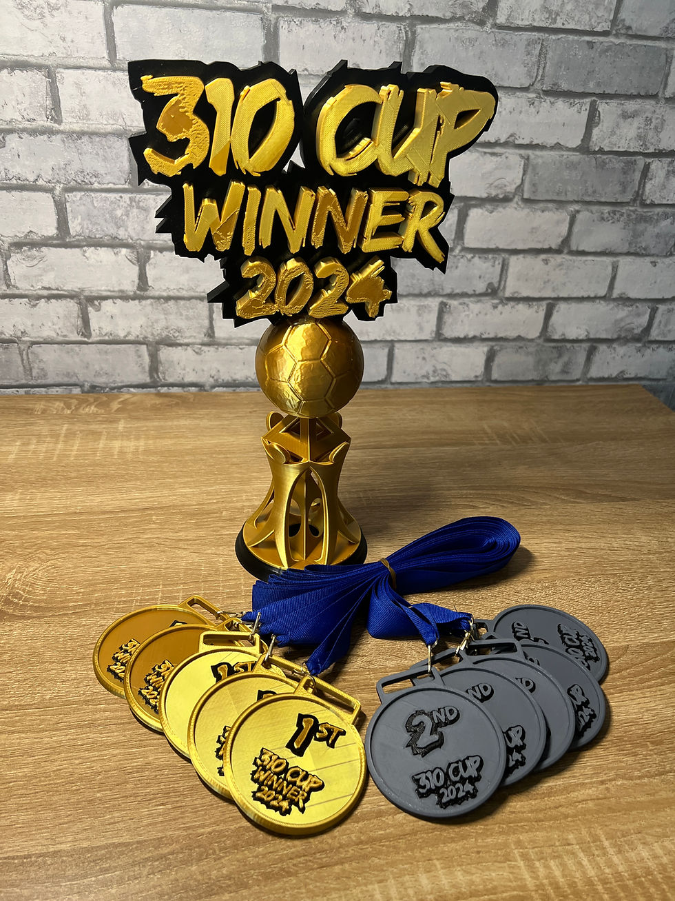 Miniature : Trophées et Médailles Personnalisés en Impression 3D