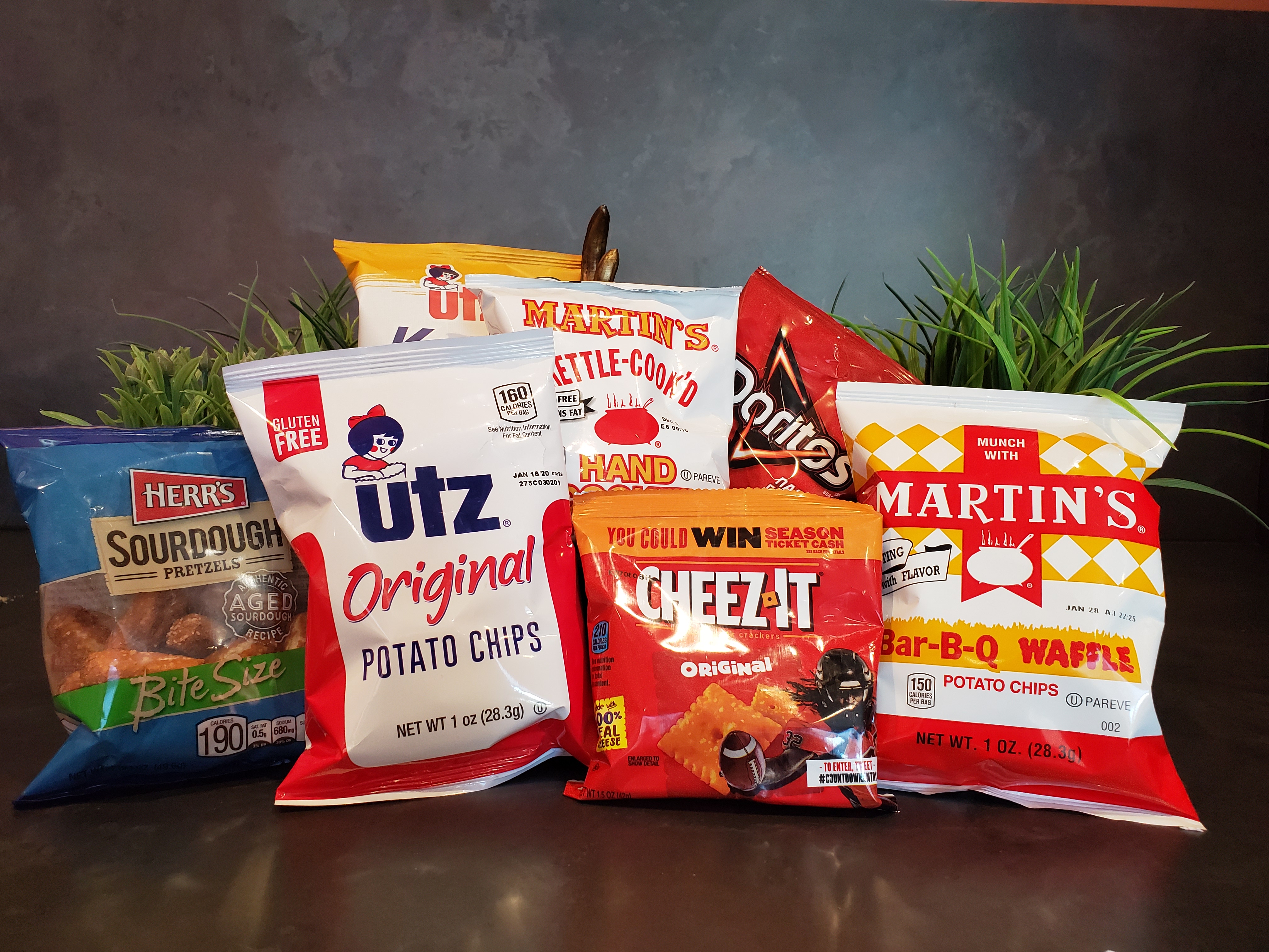 Arranged Food and Objects