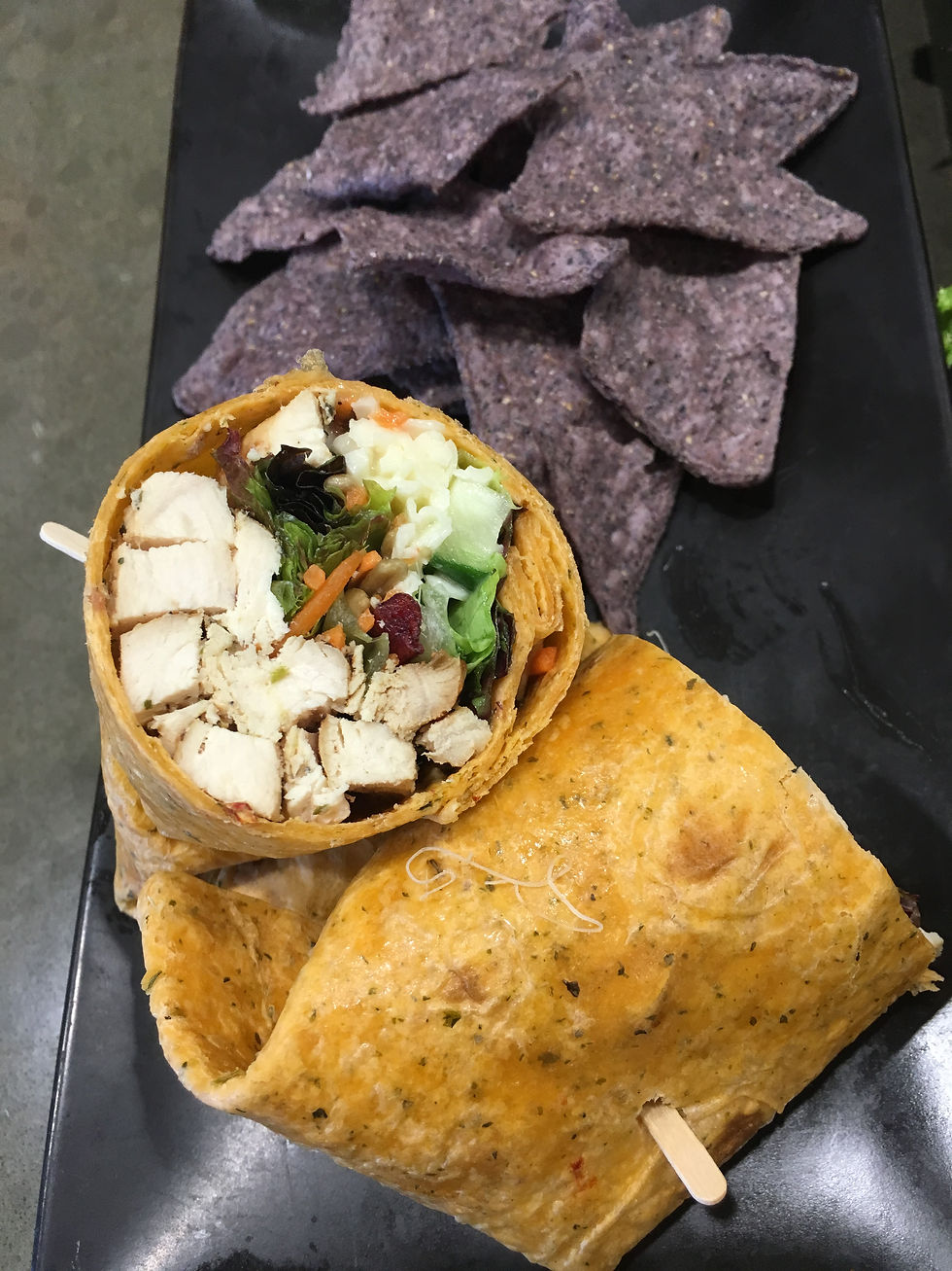 Arranged Food and Objects