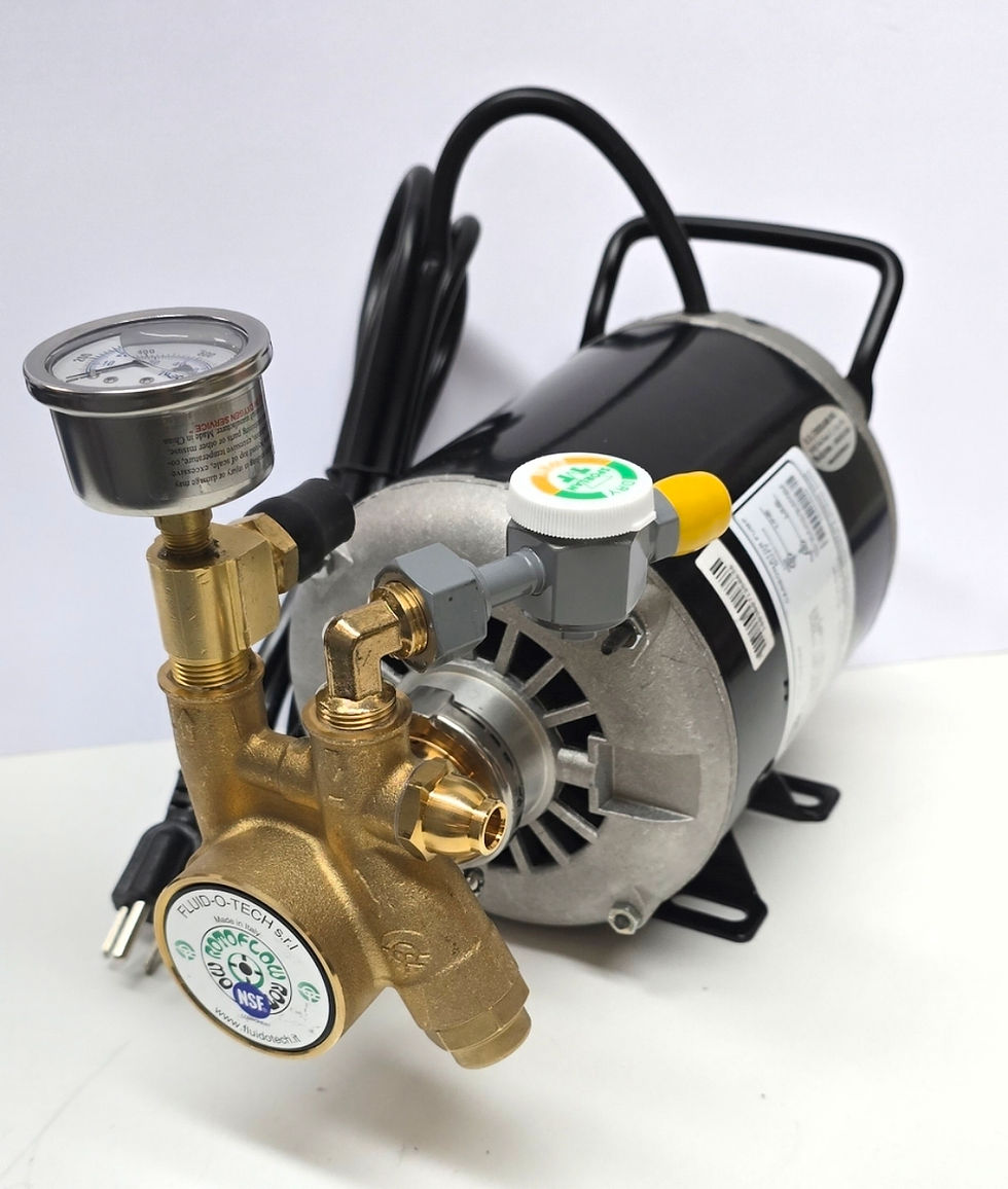 Thumbnail: 105(GPH) High-Performance Fluid Transfer Pump and Motor Assembly