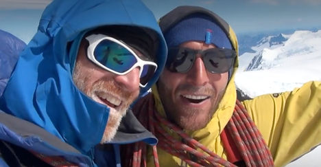 Børge Ousland and Vincent Colliard