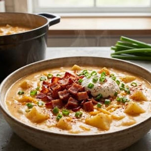 Dairy-Free Loaded Baked Potato Soup
