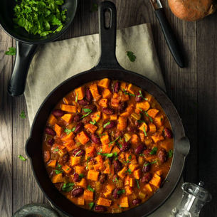Sweet Potato and Black Bean Chili