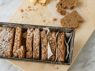 Cinnamon Streusel Banana Bread