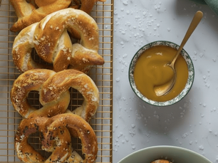 Soft Pub Style Pretzels (Quick Rise)
