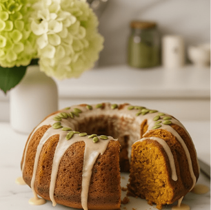 Autumn Spiced Pumpkin Bundt Cake