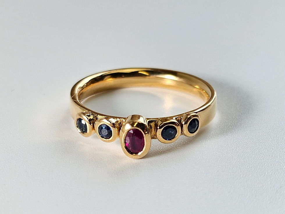 Hallmarked at 22ct