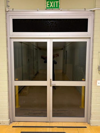 Doors and Decorative Panel After