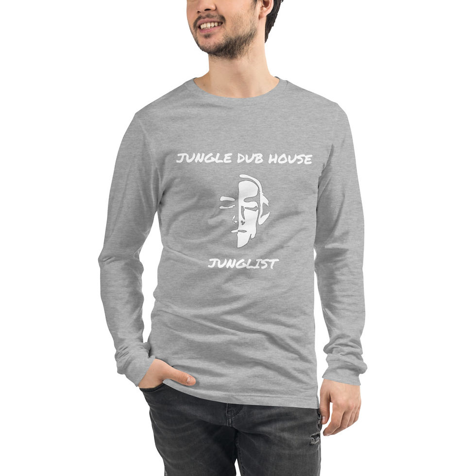 Thumbnail: JUNGLE DUB HOUSE JUNGLIST Unisex Long Sleeve Tee