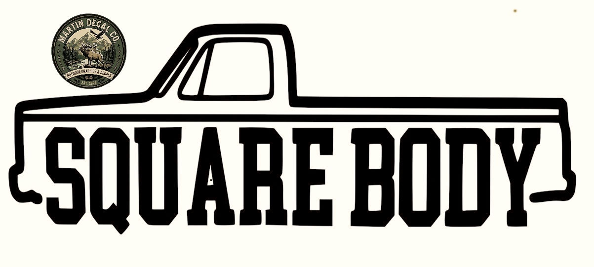 Squarebody Decal 