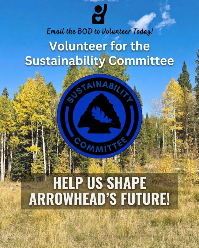 Volunteer for the Sustainability Committee