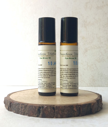 Eye Brow Oil - HSN Code 1515 - 10ml | Praacheen Vidhaan