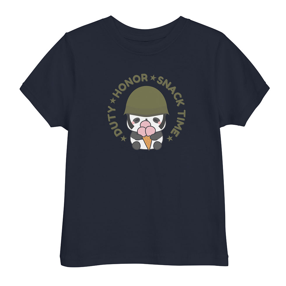 Thumbnail: Duty. Honor. Snack Time. – Toddler Tee