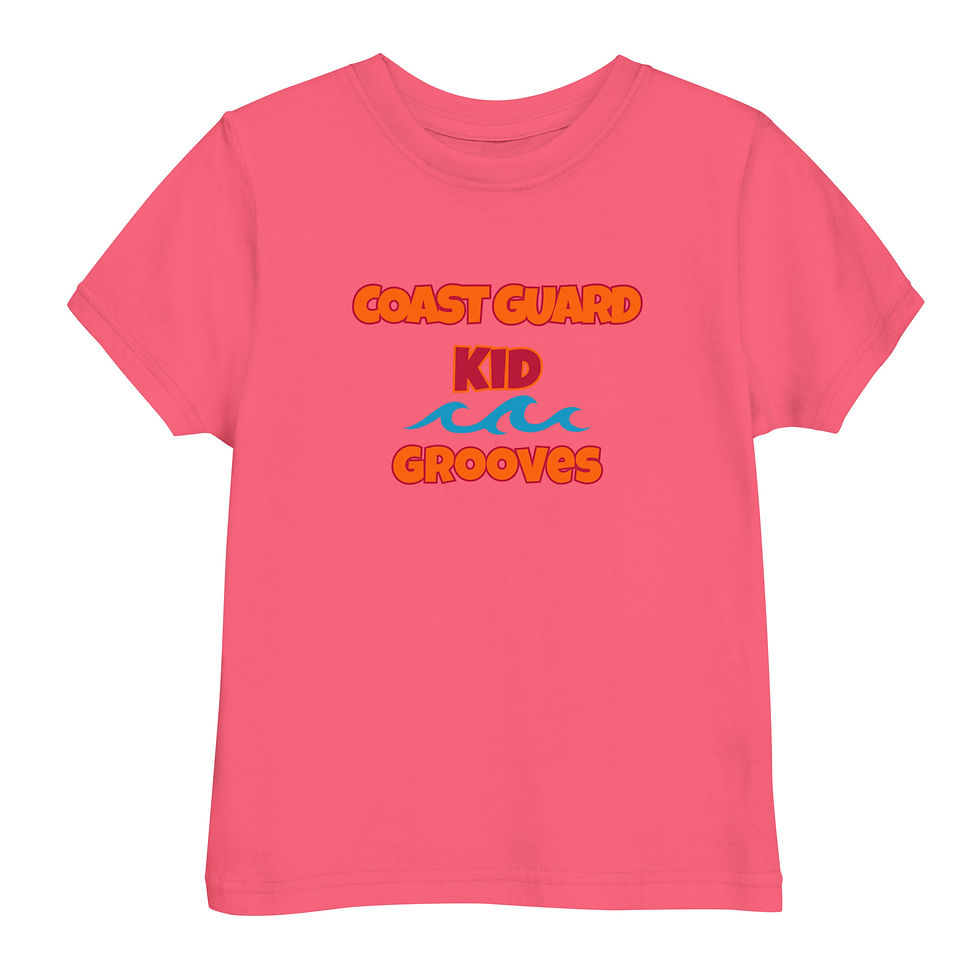 Thumbnail: Coast Guard Kid Grooves – Toddler Tee