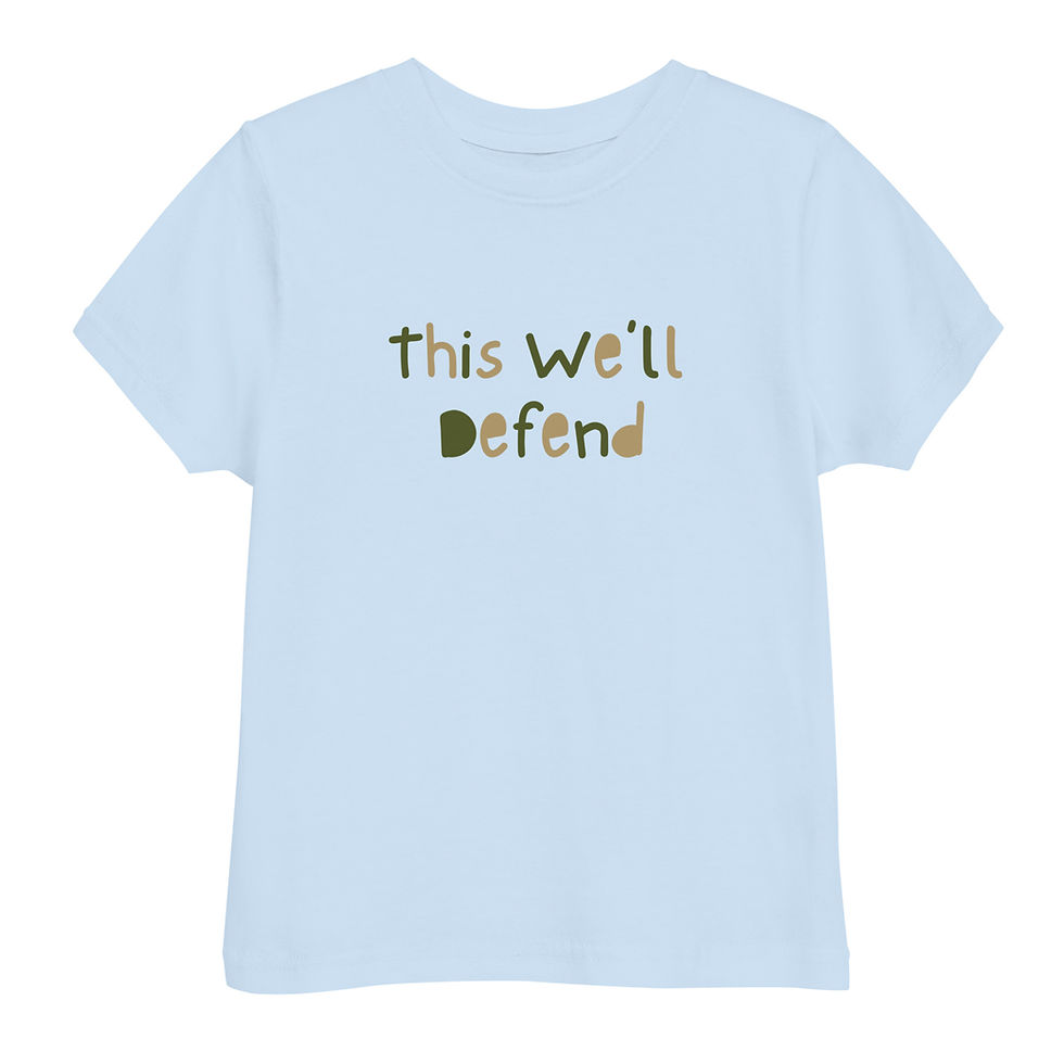 Thumbnail: This We’ll Defend – Toddler Tee