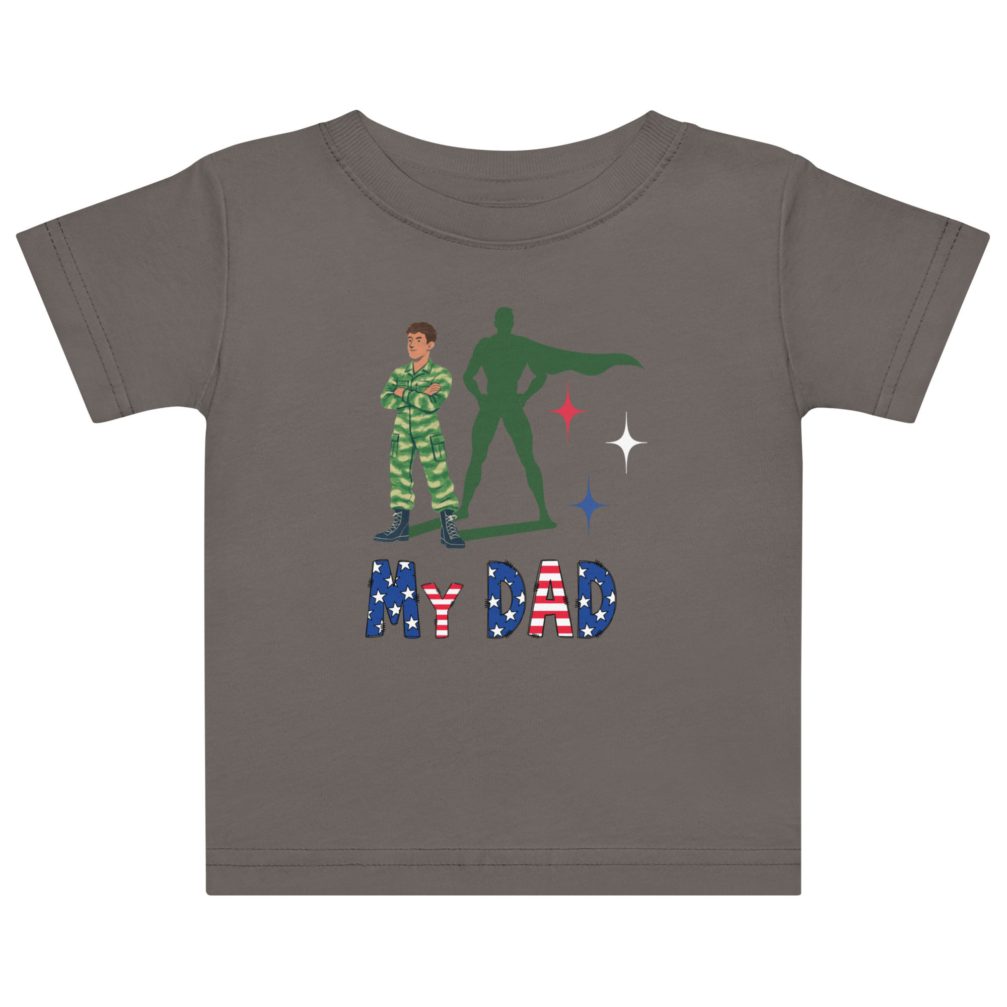 Superhero My Dad – Baby Tee