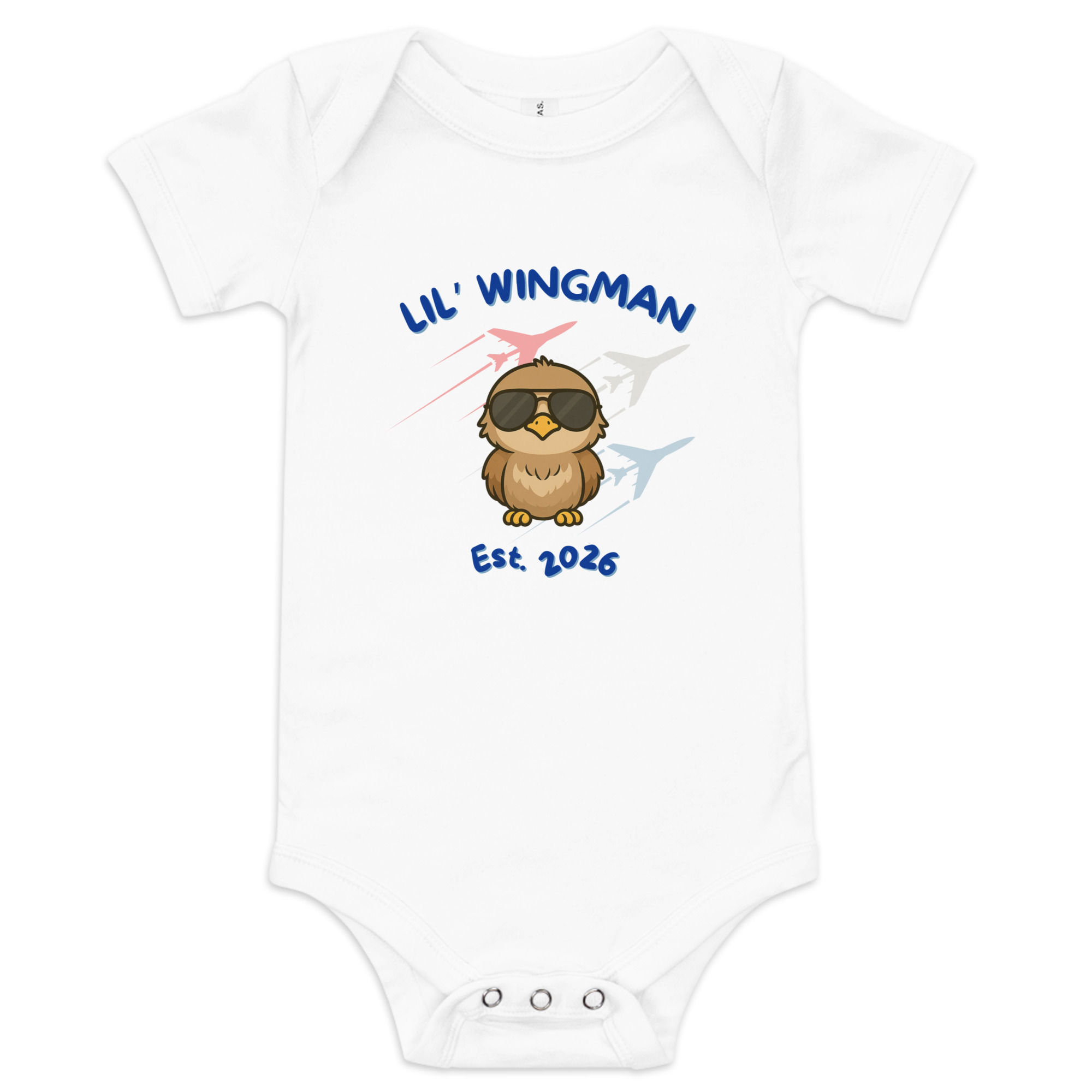 Lil' Wingman Est. 2026 – Baby One Piece