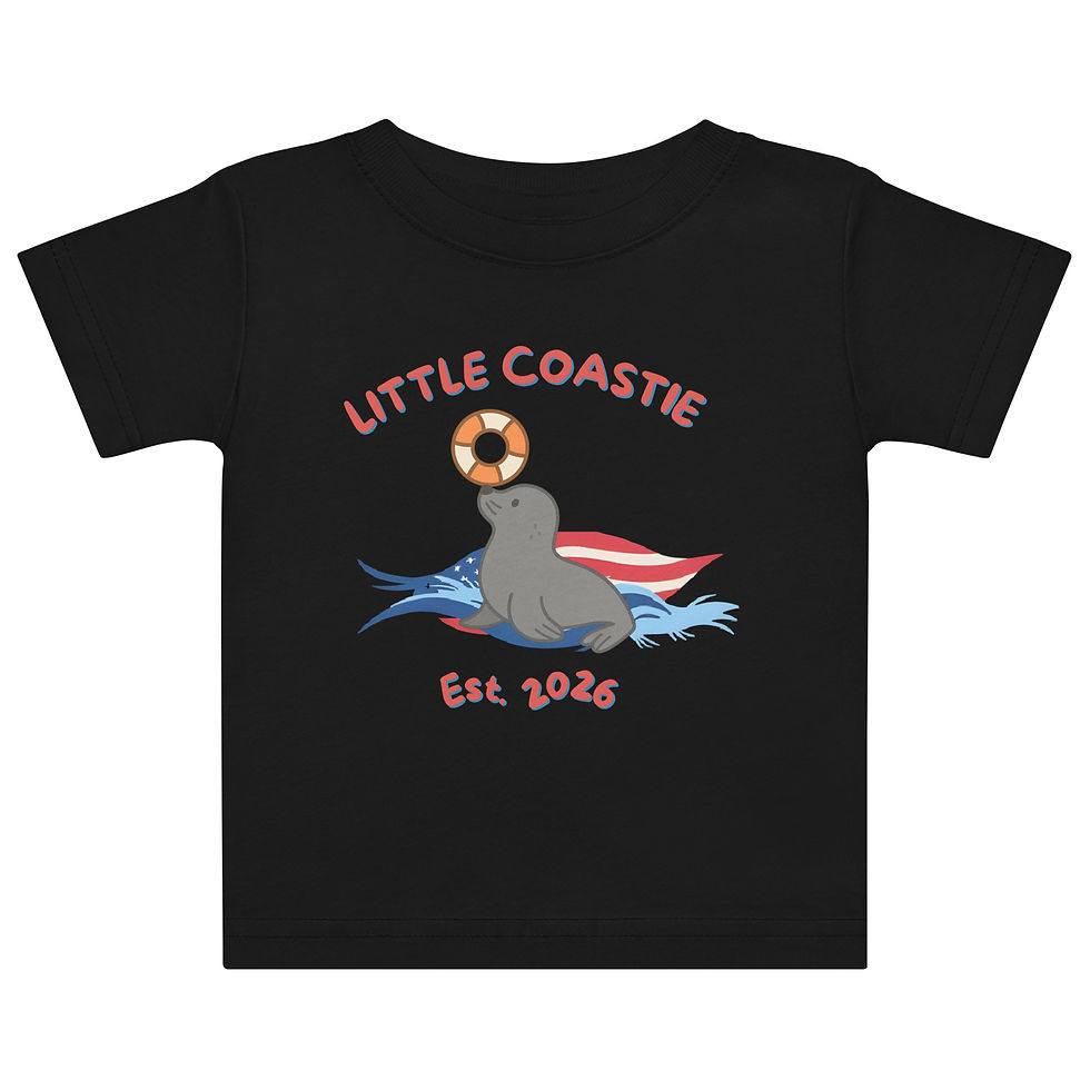 Thumbnail: Little Coastie Est. 2026 – Baby Tee