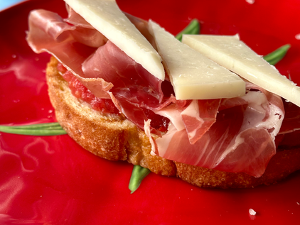 Pan Con Tomate Recipe with Jamón and Manchego