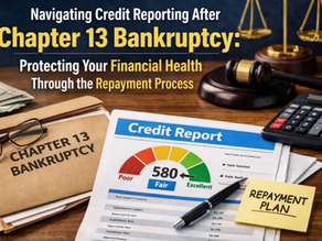 Protecting Your Credit after Chapter 13 bankruptcy