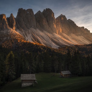 Zenser alm, Dolomites. A stunning place for photography