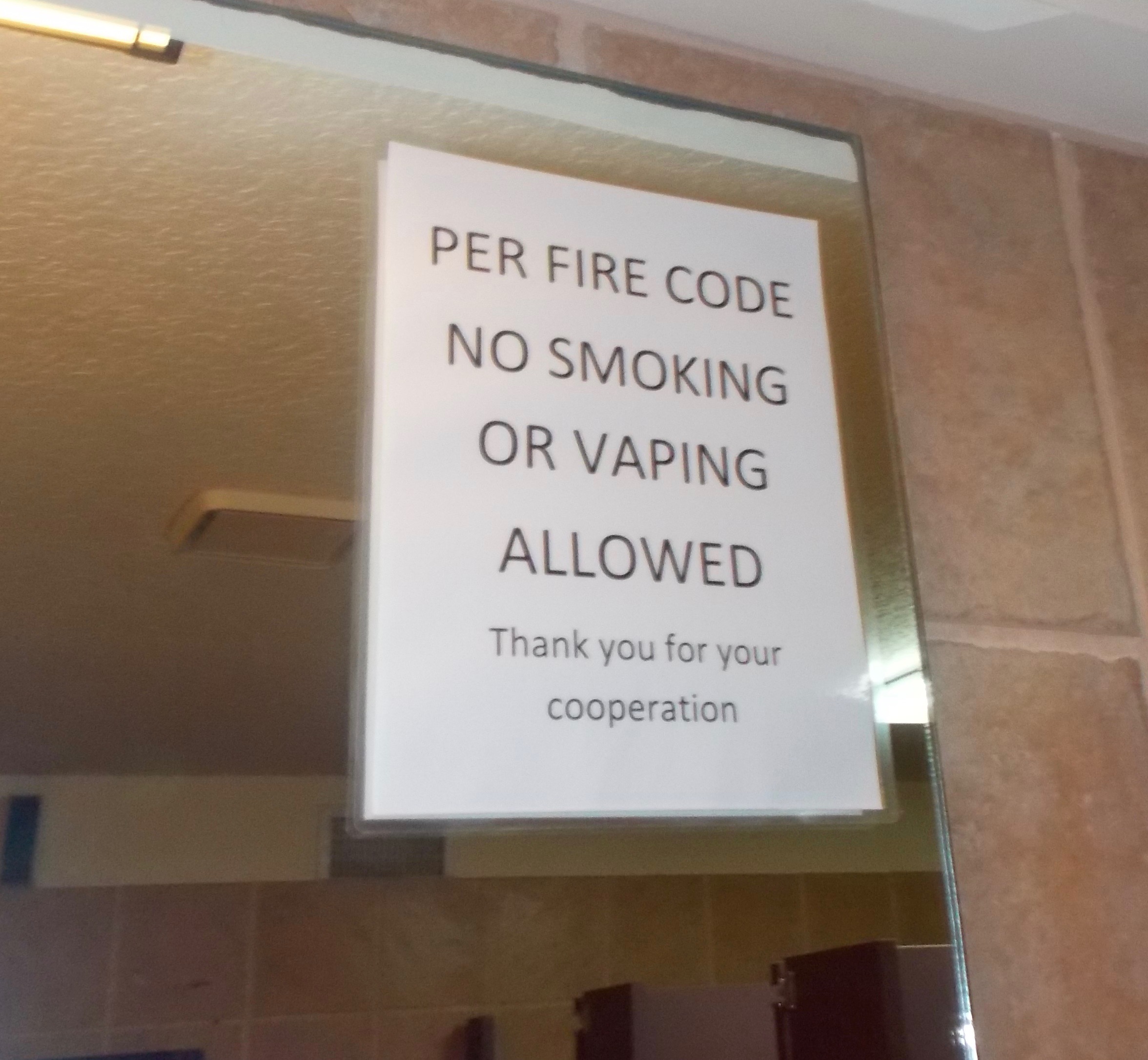 Well, that's a new one.