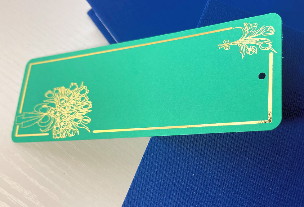 Thumbnail: Turquoise Foiled Bouquet