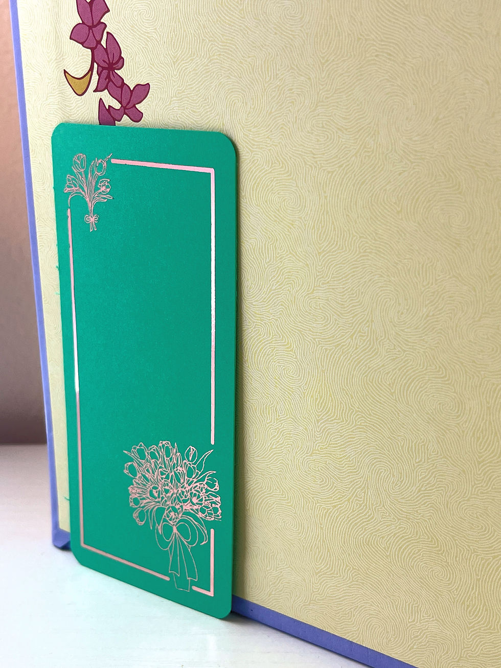 Thumbnail: Mini Turquoise Foiled Bouquet