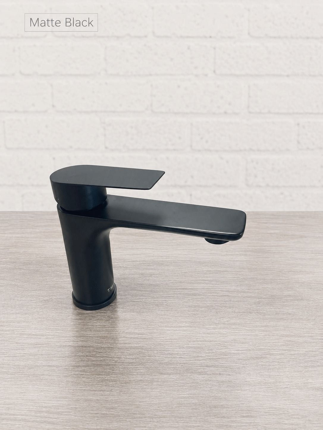Single Handle Bathroom Faucet Slim - Matte Black