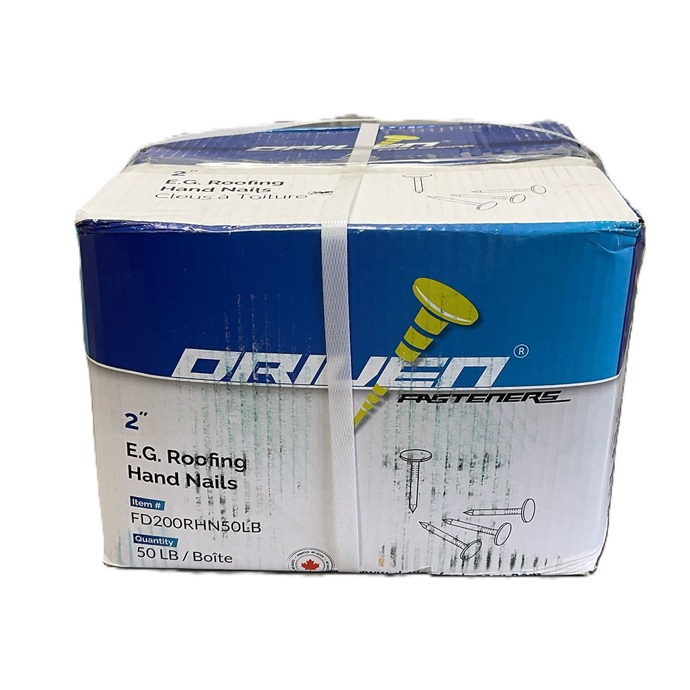 Thumbnail: 2" x .120 E.G. Roofing Hand Nails (50LB≈7200PC/Box)