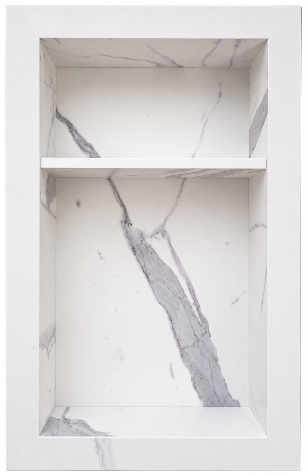 Shower Niche - Calacatta(2 Shelves)