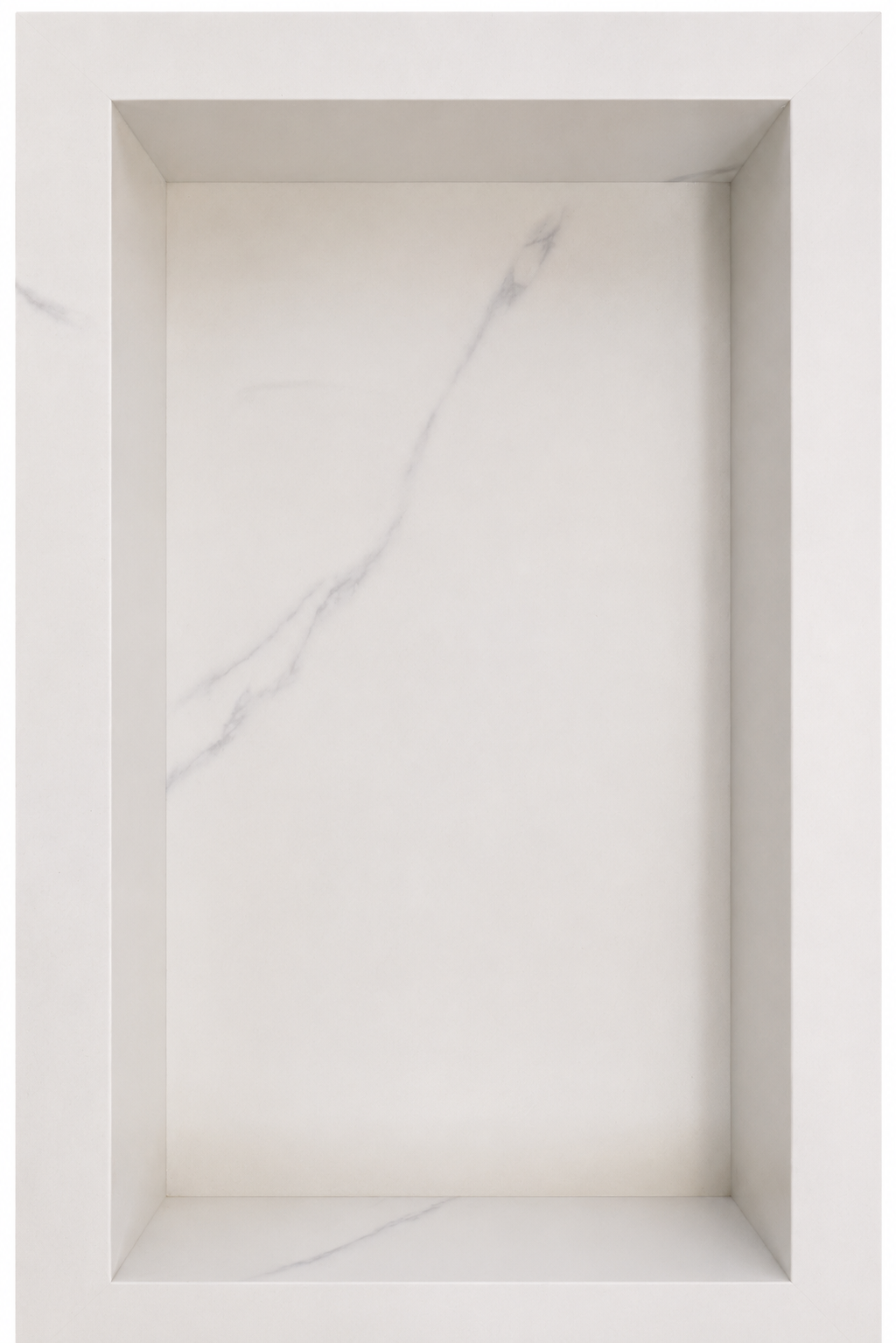 Shower Niche - East White (1 Shelf)