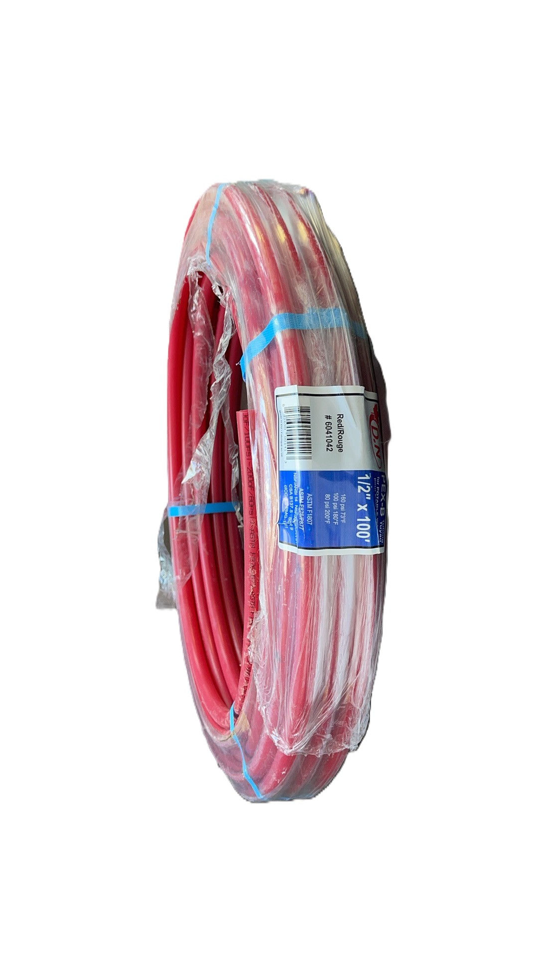 1/2" x 100' PEX-B Pipe Red