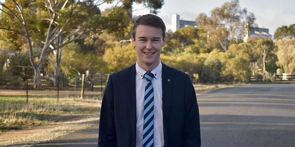 Up and coming Sales Consultant Malakai Gaskinon building business momentum